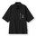 ジップポケットシャツ(5分袖)UNDERCOVER-BLACK