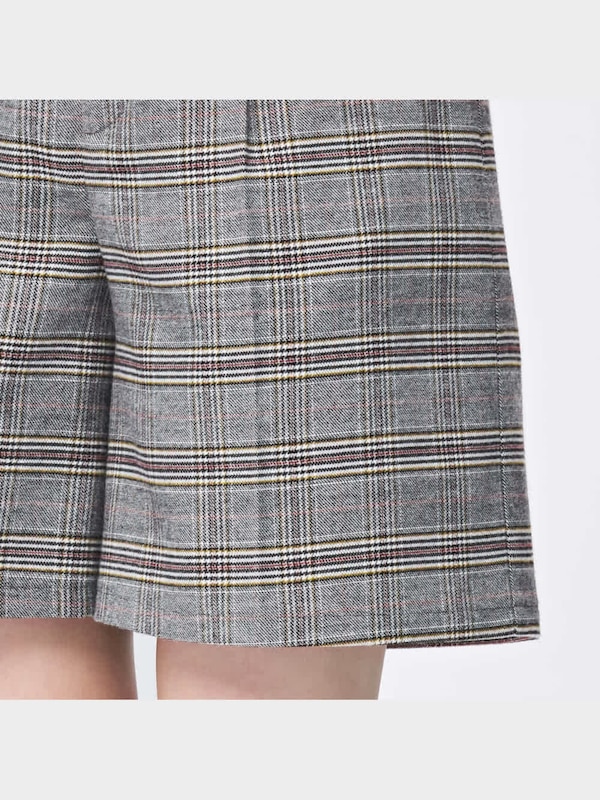 チェックハーフパンツOSB+EC