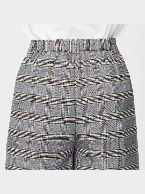 チェックハーフパンツOSB+EC