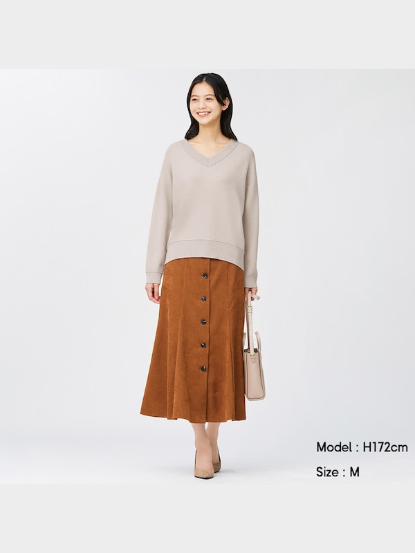 ライトコーデュロイマーメイドス��カート