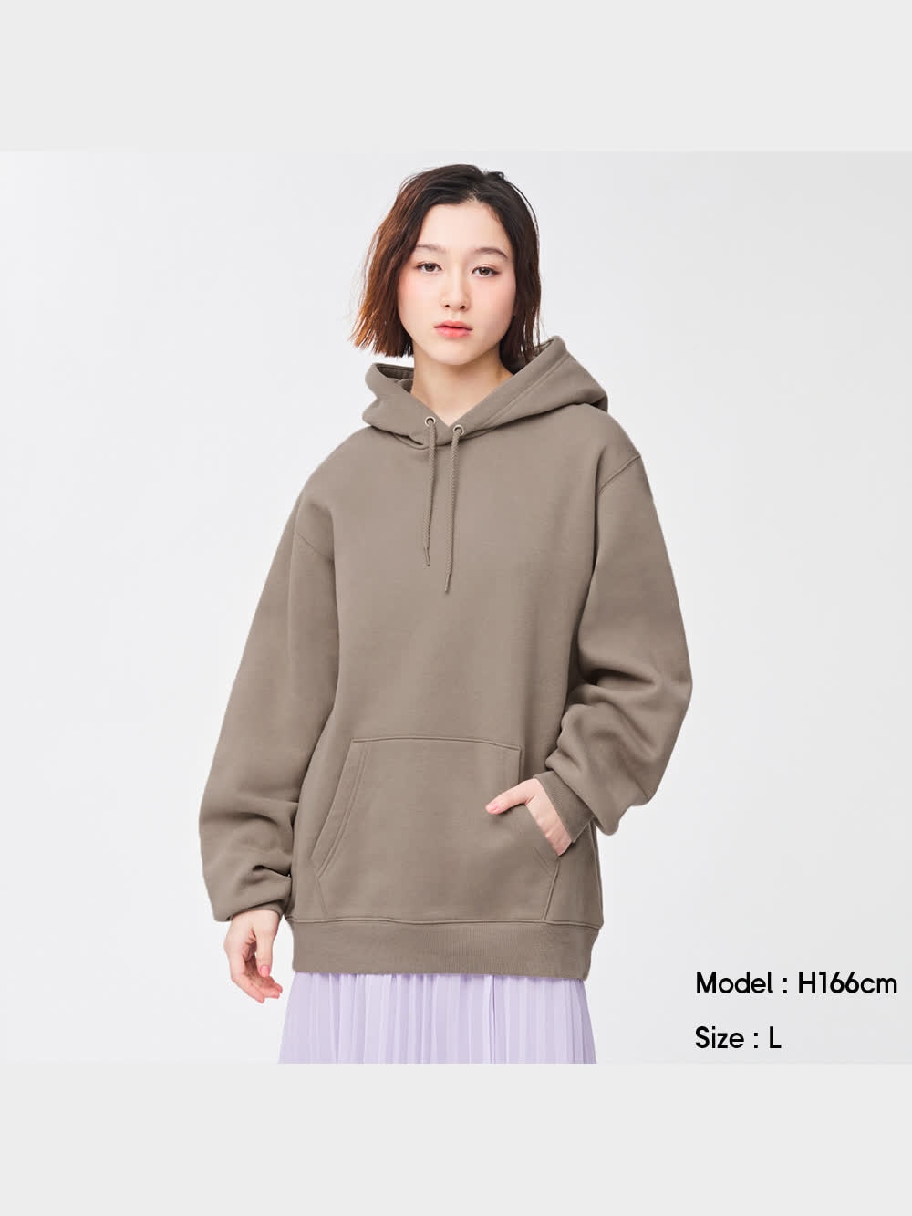 stone  Mサイズ パーカー フーディー GU公式 | スウェットプルパーカ(長袖)