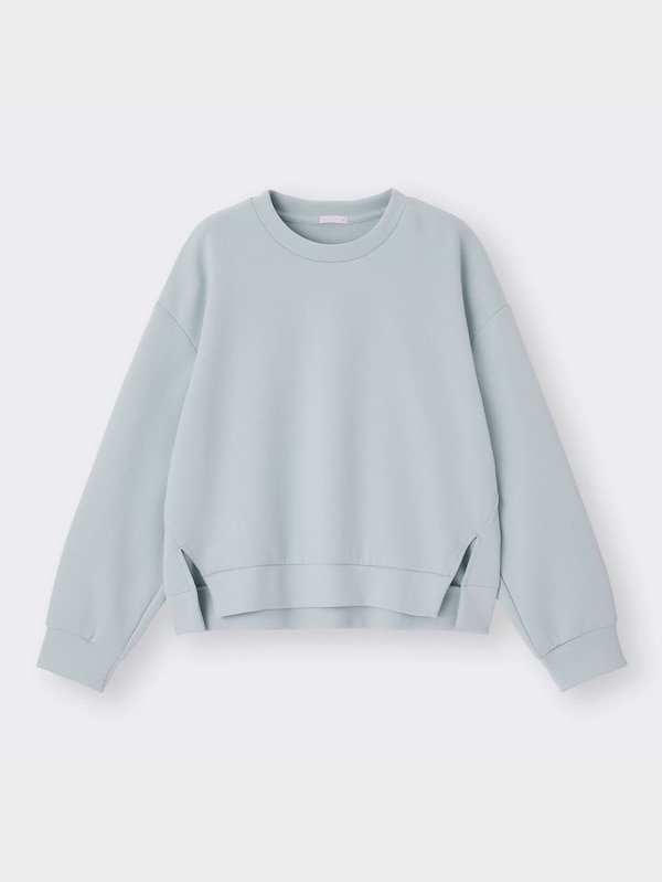 ダブルフェイススリットプルオーバー(長袖)