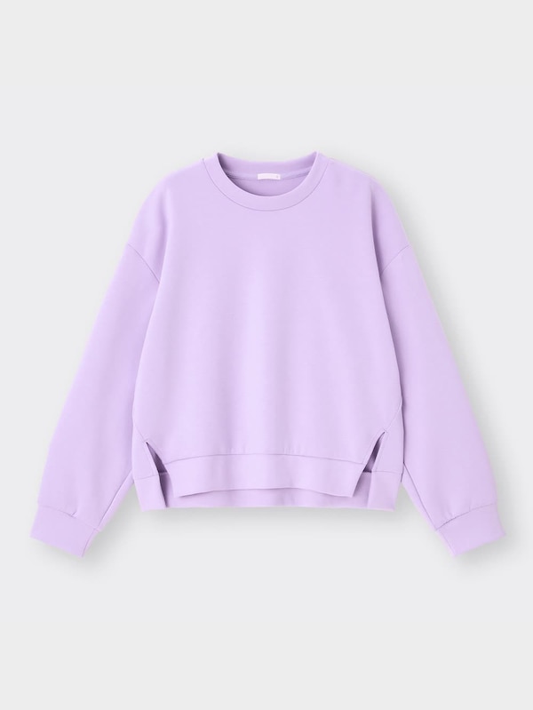 ダブルフェイススリットプルオーバー(長袖)