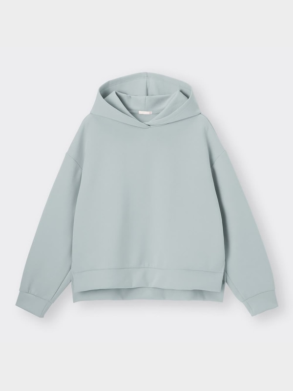 ダブルフェイススリットパーカ(長袖)