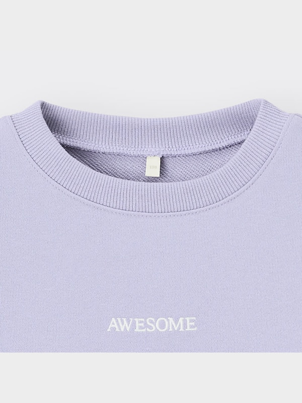 KIDS(男女兼用)ドライスウェットプルオーバー(長袖)(ロゴ)