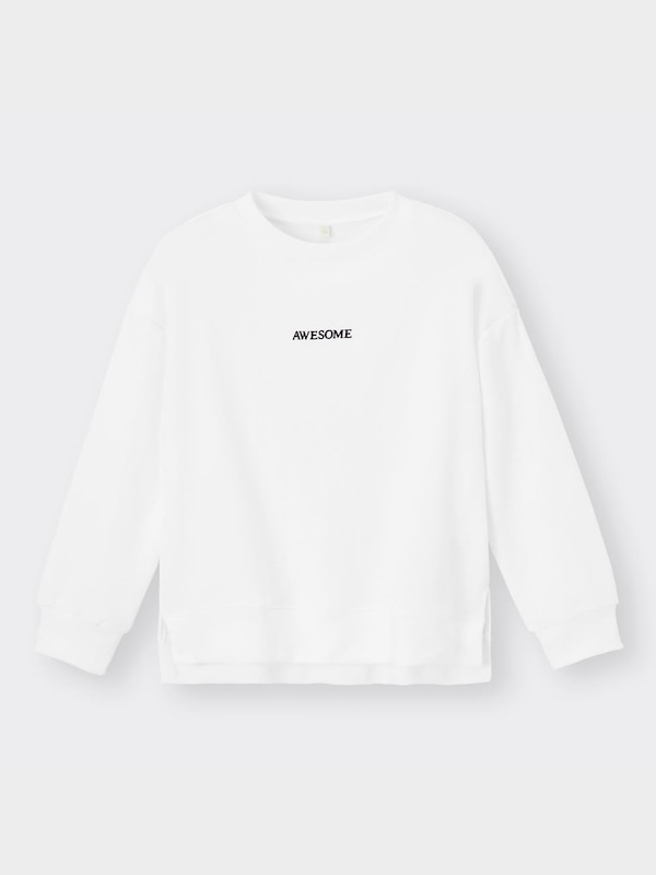 KIDS(男女兼用)ドラ イスウェットプルオーバー(長袖)(ロゴ)