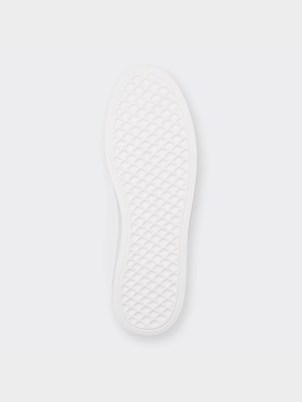 ライトソールレザータッチスニーカー