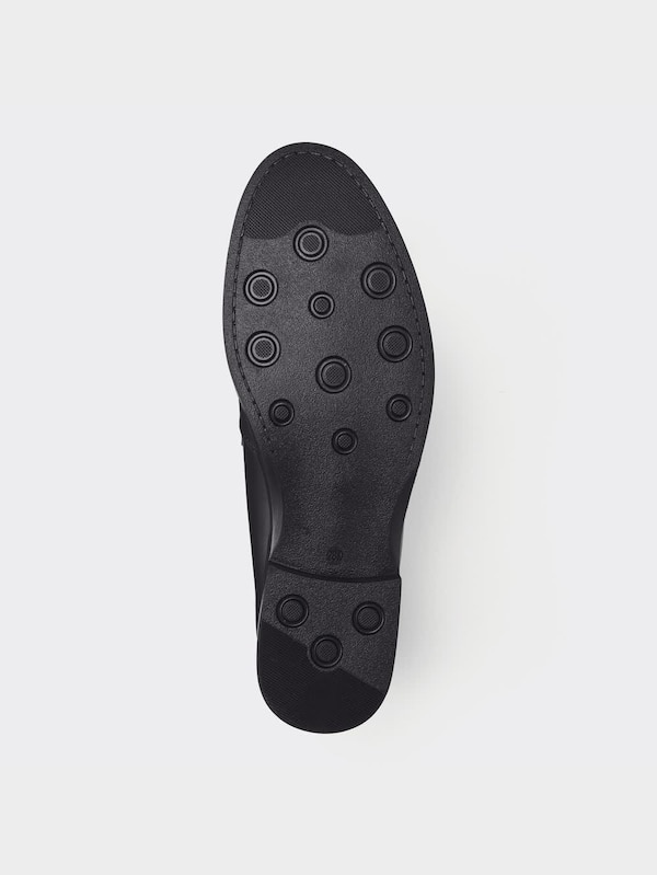 リアルレザーコインローファー