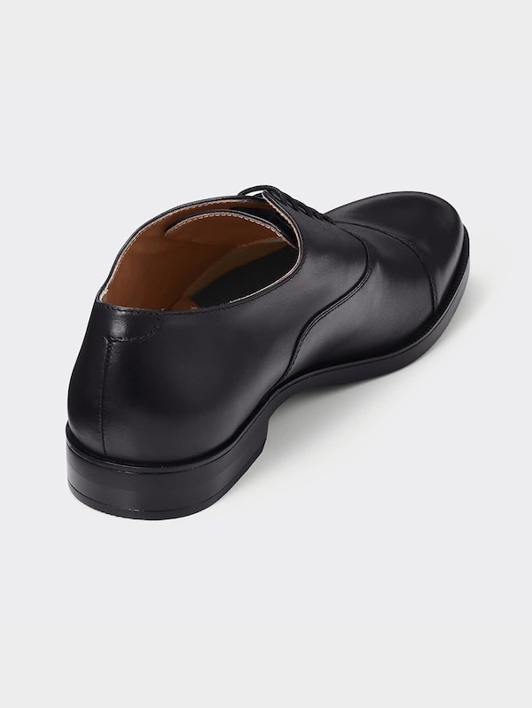 リアルレザーストレートチップシューズ+E