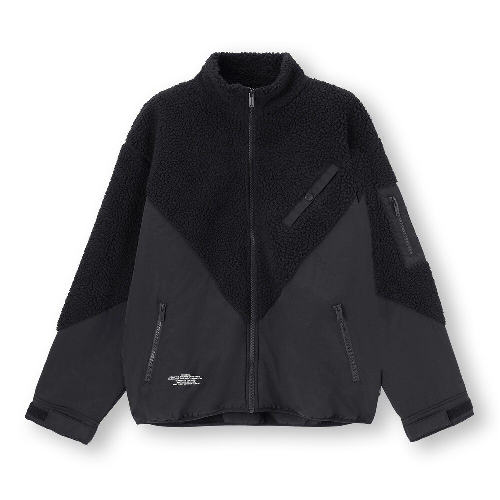 （GU）ボアフリースブルゾン(長袖) UNDERCOVER +Eのサムネイル