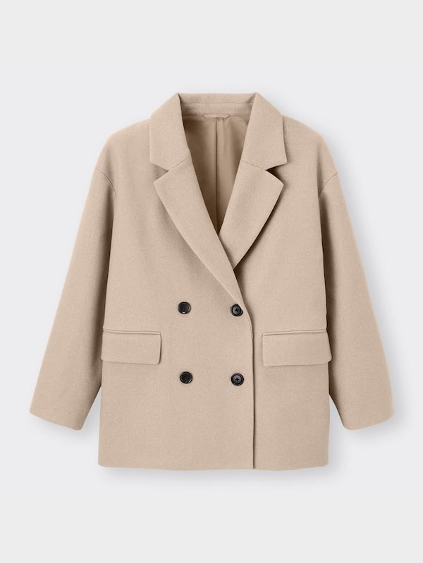 オーバーサイズダブルブレストジャケット+EC