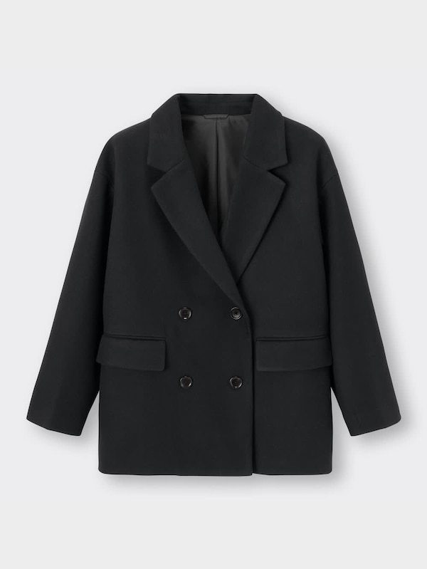 オーバーサイズダブルブレストジャケット+EC