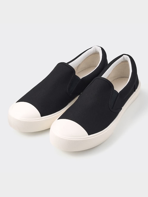 クリーンキャンバススリッポンシューズ