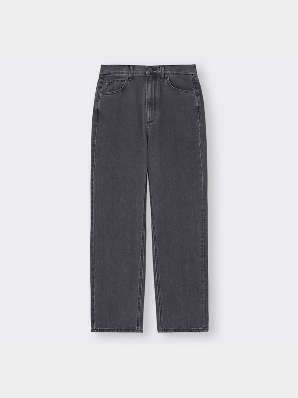 ハイウエストストレートジーンズ(丈標準68～72cm)