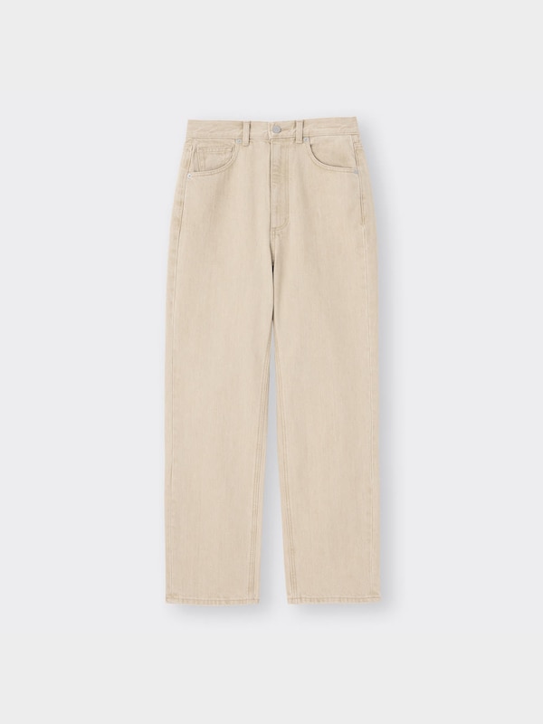 ハイウエストストレートジーンズ(丈標準68～72cm)