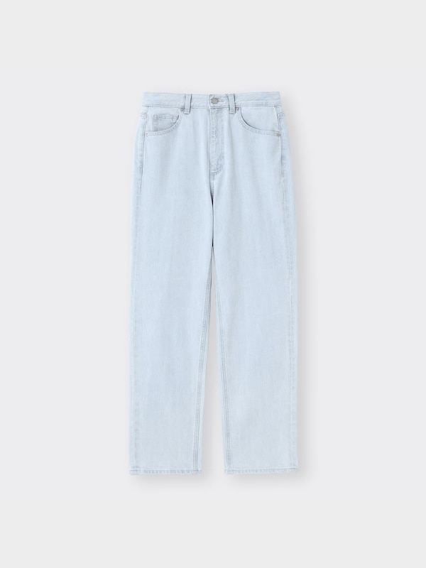 ハイウエストストレートジーンズ(丈標準68～72cm)