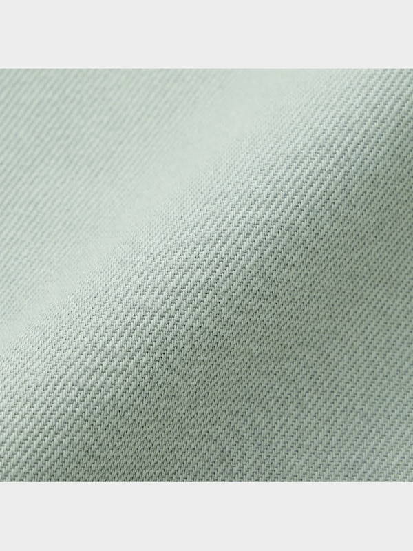 デニムフロントボタンナローミディスカート