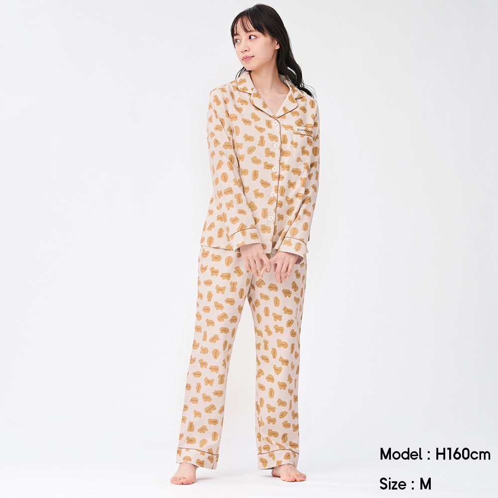 GU公式 | パジャマ(長袖) TABEKKO DOUBUTSU | ファッション通販サイト