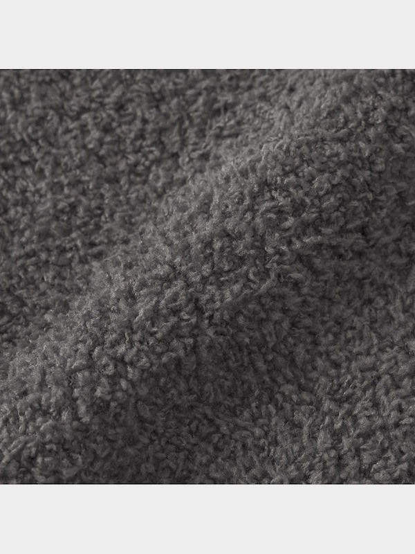 もこもこフィールラウンジワンピース(長袖)(ボーダー)