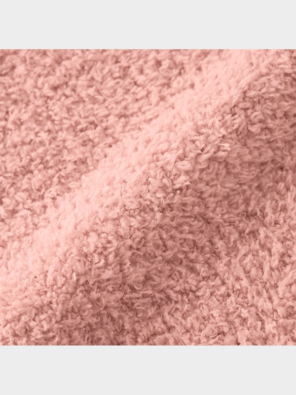 もこもこフィールラウンジワンピース(長袖)(ボーダー)