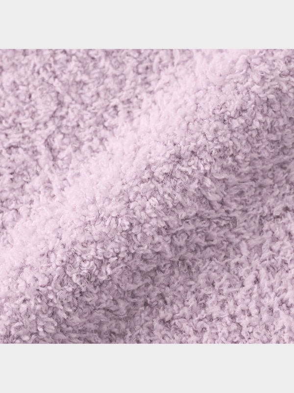 もこもこフィールラウンジワンピース(長袖)(ボーダー)