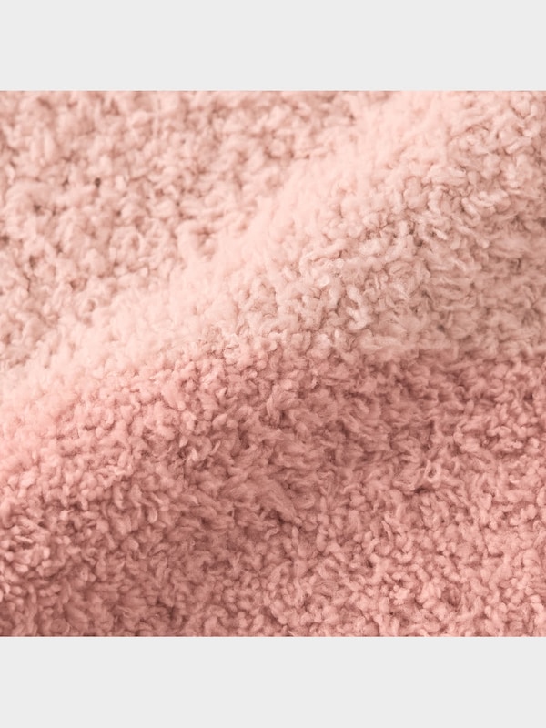 もこもこフィールラウンジトップス(長袖)(ボーダー)(セットアップ可能)