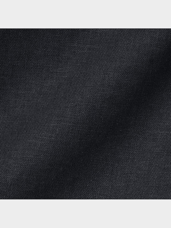 リネンブレンドオーバーサイズハーフスリーブジャケット