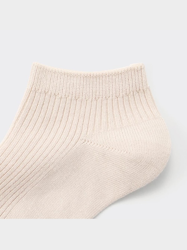 リブショートソックス3P(カラー)