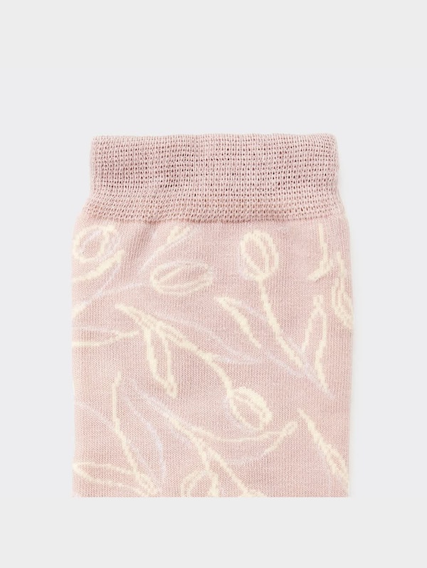 柄ソックス(花柄)