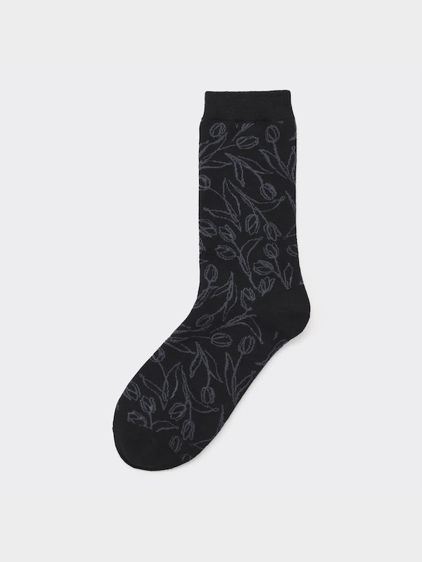 柄ソックス(花柄)