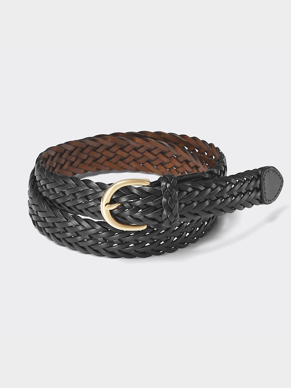 ボンデッドレザーメッシュベルト