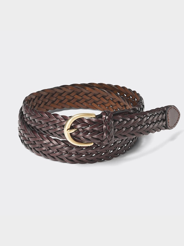 ボンデッドレザーメッシュベルト