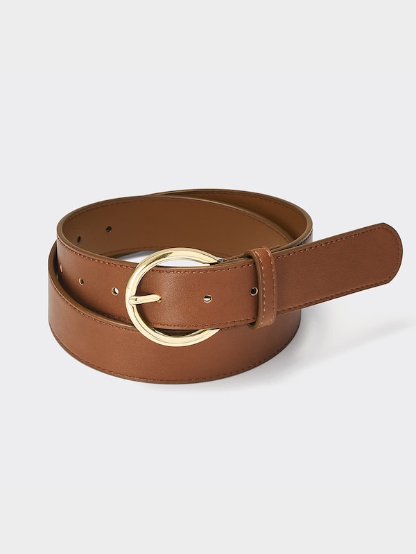 サークルバックルワイドベルト