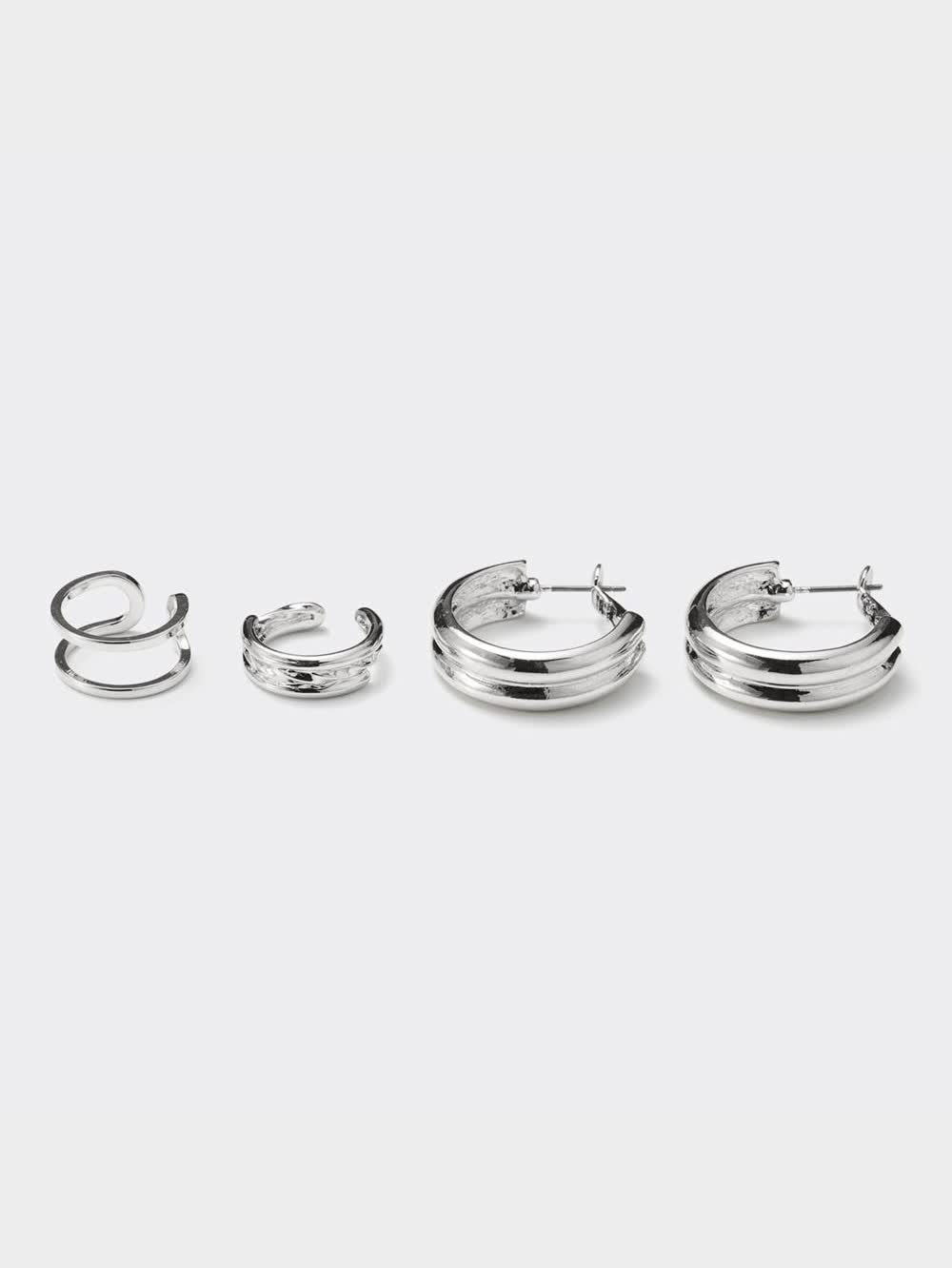 GU公式 | メタルピアス&イヤーカフセット