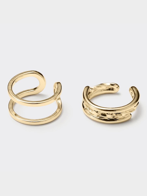 メタルピアス&イヤーカフセット