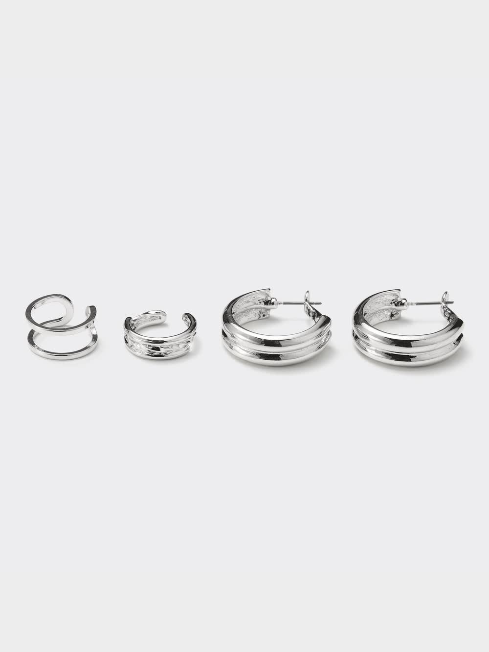 GU公式 | メタルピアス&イヤーカフセット