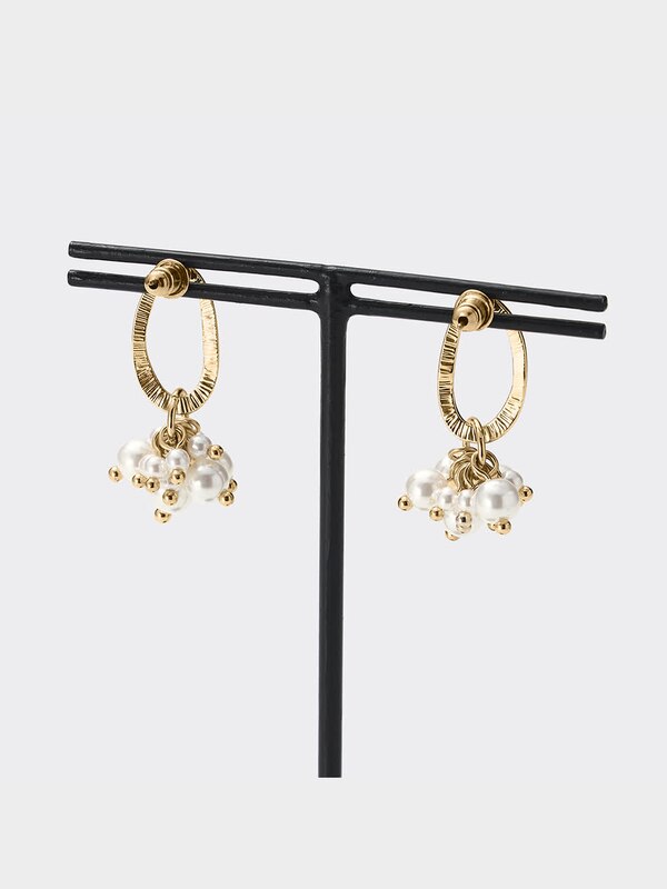 パールピアス&イヤーカフセット
