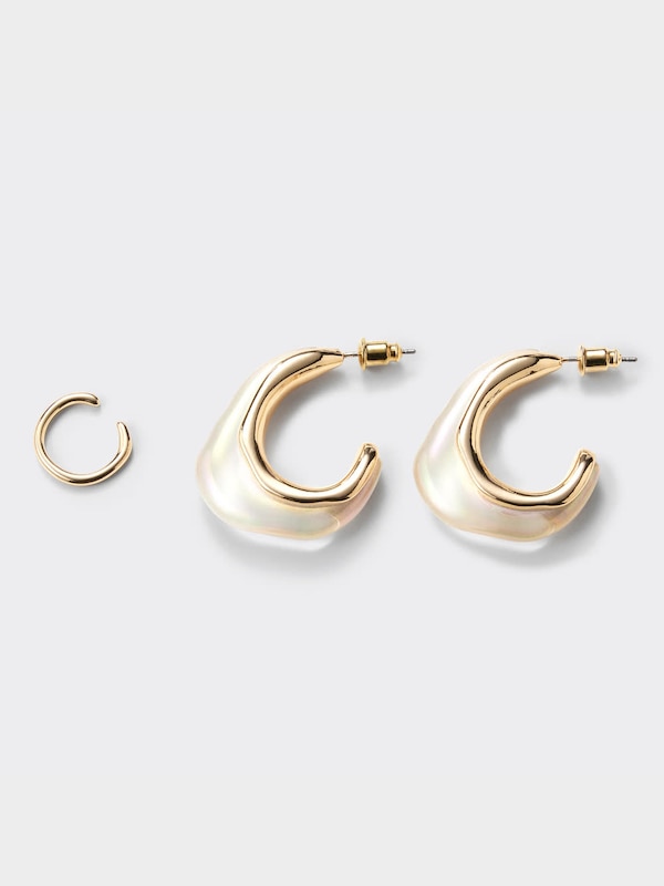 クリアピアス&イヤーカフセット