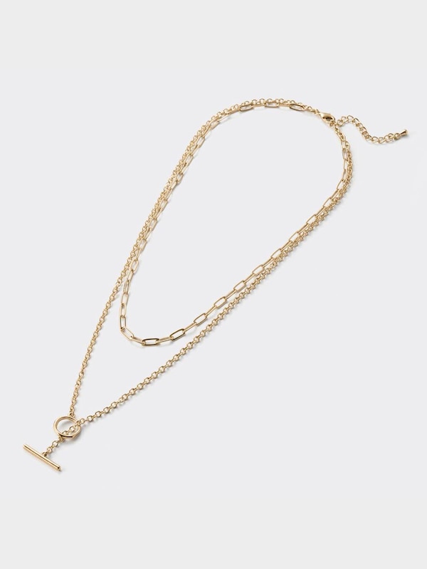 メタルチェーンネックレス