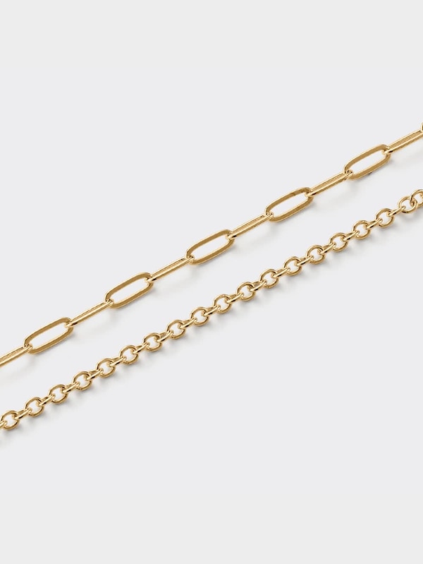 メタルチェーンネックレス