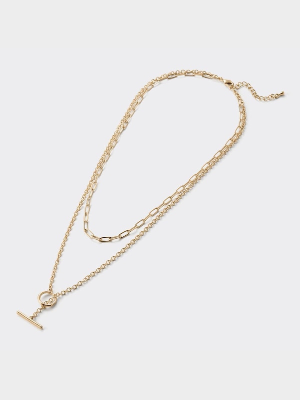 メタルチェーンネックレス