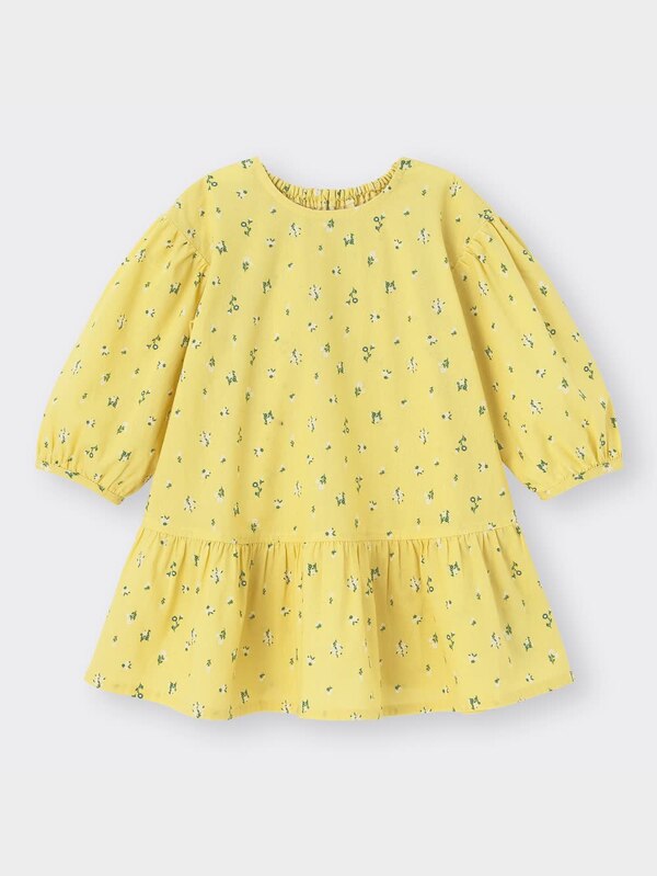 BABY(TODDLER)GIRLSフラワーティアードワンピース(長袖)+E