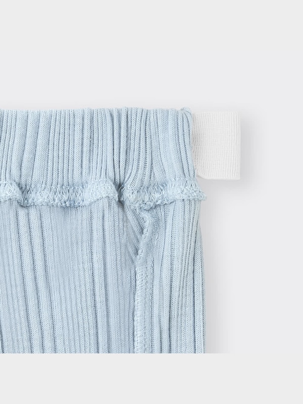 BABY(TODDLER)GIRLSリブストレートパンツ