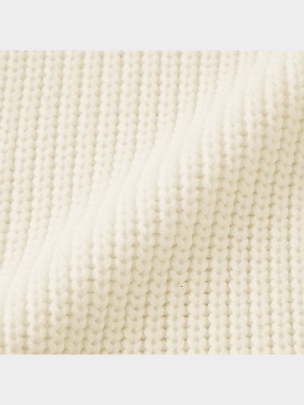 コットンブレンドクロップドニットベスト