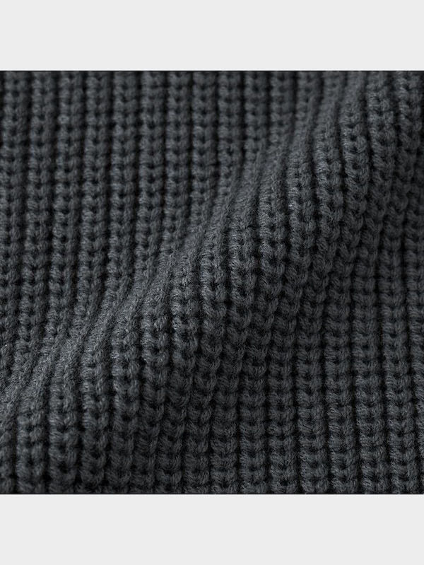 コットンブレンドクロップドニットベスト