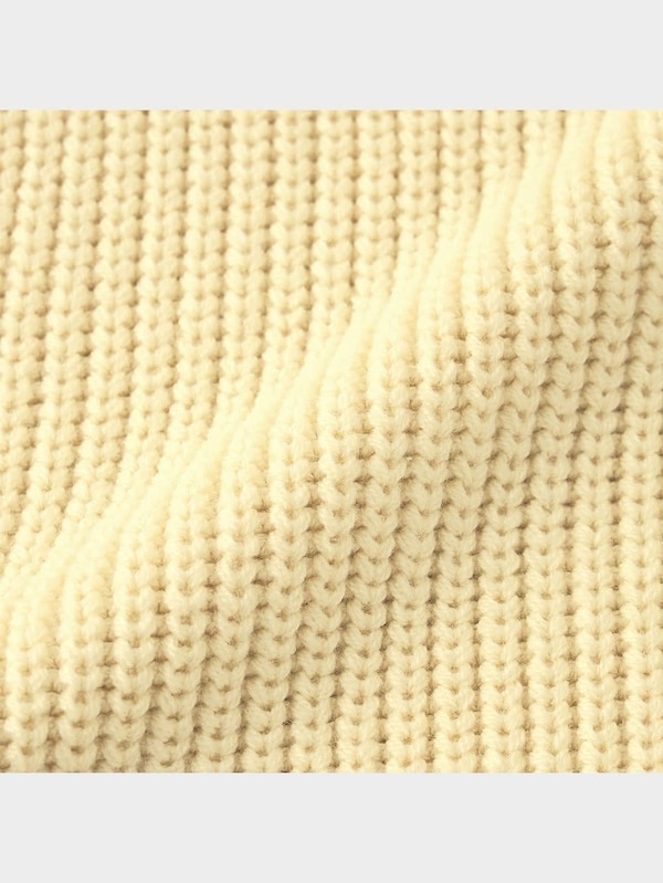 コットンブレンドクロップドニットベスト