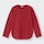 ミラノリブボクシーセーター(長袖)-RED