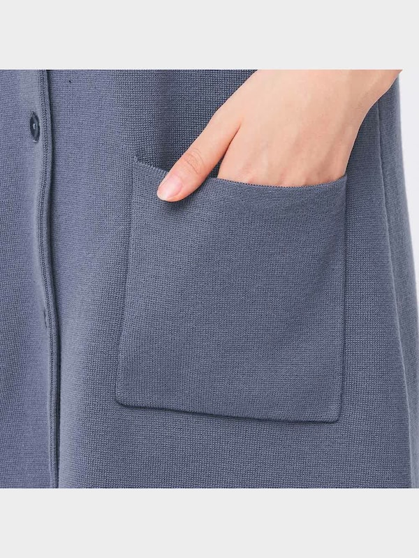 ミラノリブニットジャンパードレス