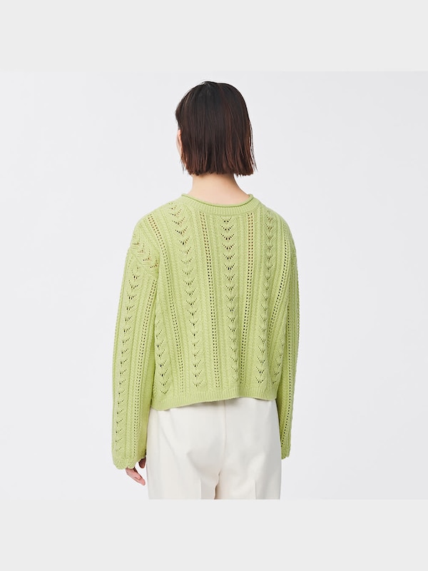 2WAYレーシーカーディガン(長袖)