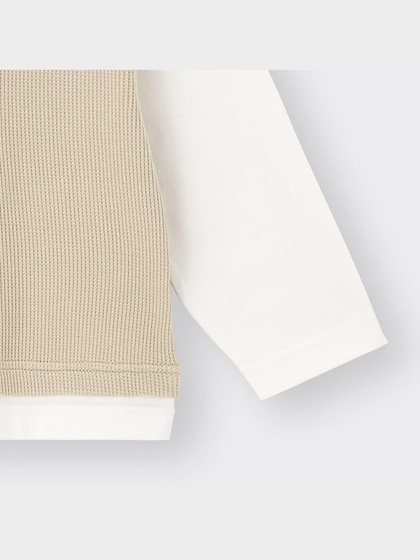 BABY(TODDLER)ベストレイヤードT(長袖)+E